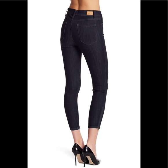NWT LEVEL 99 ANTHRO Tanya High Rise Crop Jeans